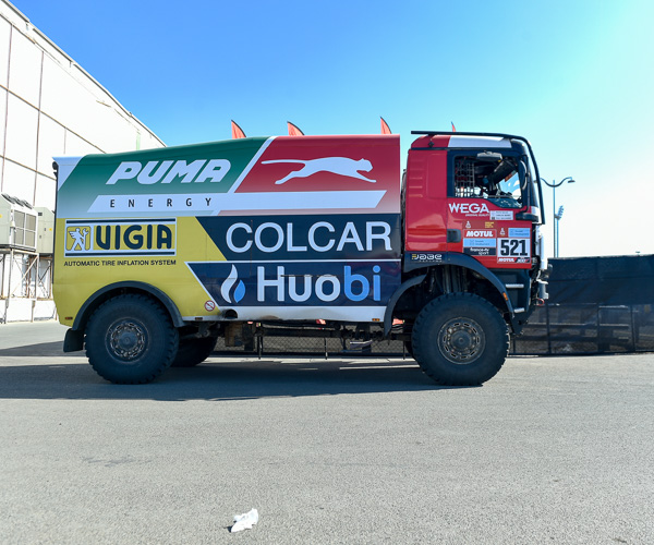 DAKAR 2022 N°521 - MAN "Puma Energy Rallyteam" P.Silva 521-du10