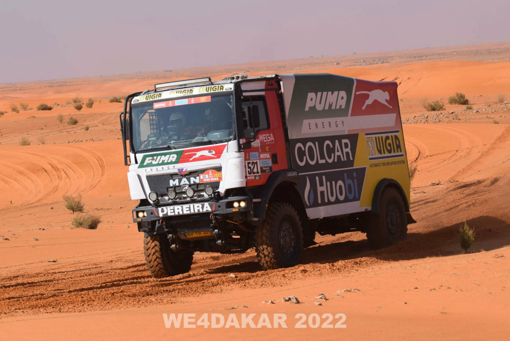 DAKAR 2022 N°521 - MAN "Puma Energy Rallyteam" P.Silva 52110