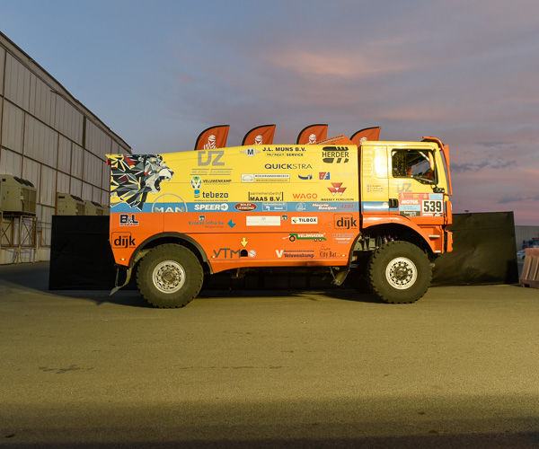 DAKAR 2022 N°539 - MAN "Stichting Rainbow Truck Team" G.Zuurmond 539-du10