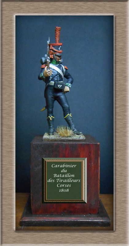 Vitrine Alain 2 Légion Portugaise .Grenadier1808-1814 Chronos Miniatures résine   54mm résin 54 mm ) Dscn6910