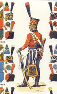 Vitrine Alain 2 Légion Portugaise .Grenadier1808-1814 Chronos Miniatures résine   54mm résin 54 mm ) Juhyg10