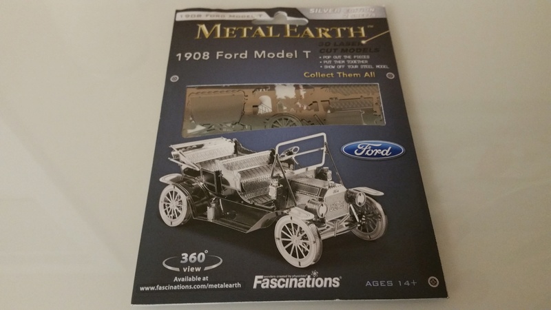 1908 Ford Model T   Metal Earth gebaut von Paperfreak 110