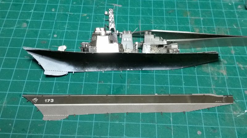 Fertig - Japanischer Raketenkreuzer KONGO Klasse  gebaut von arrowsmodell 20161226