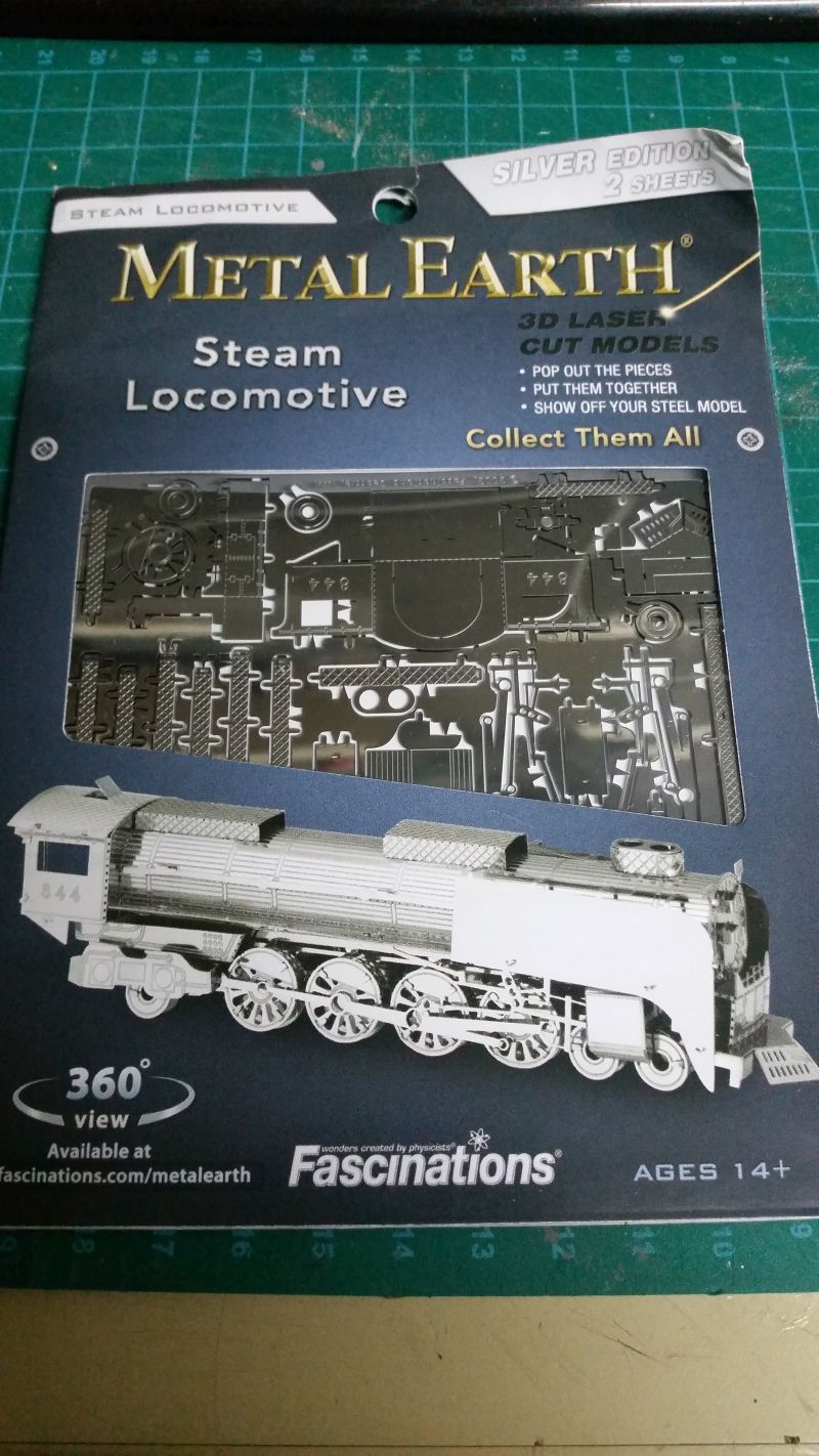 Fertig - Steam Lokomotive  Lasercut gebaut von arrowsmodell 20170119