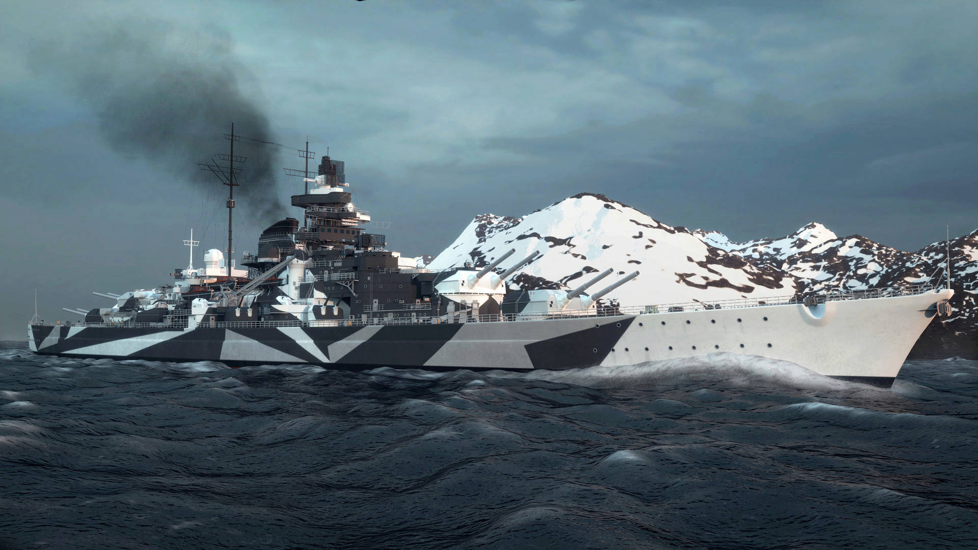 Tirpitz Revell au 1x350 avec PE Tirpit10