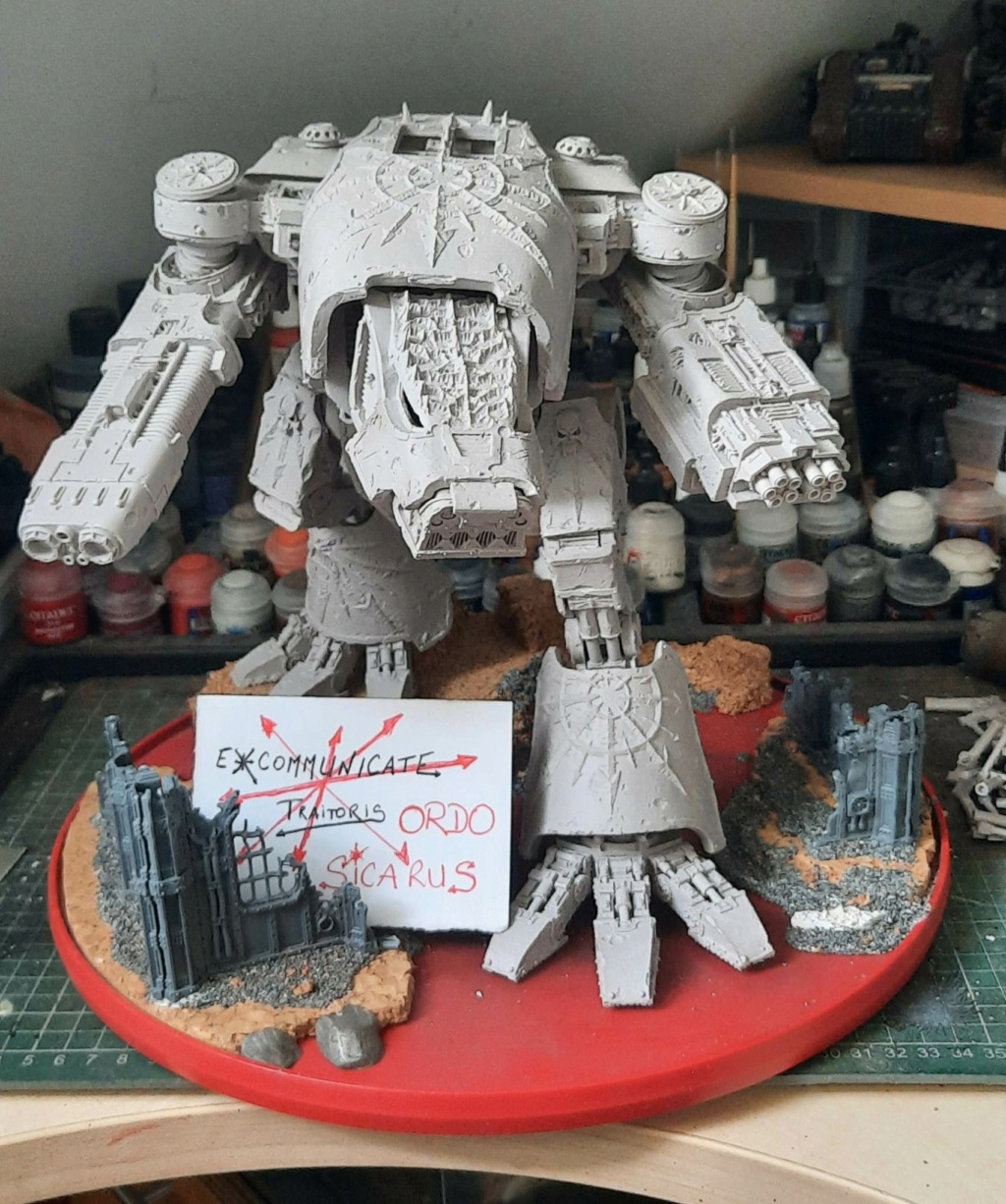 [fini][Wedge/ freelancer chaos ] CHAOS  TITAN WARHOUND  2000PTS  35337310