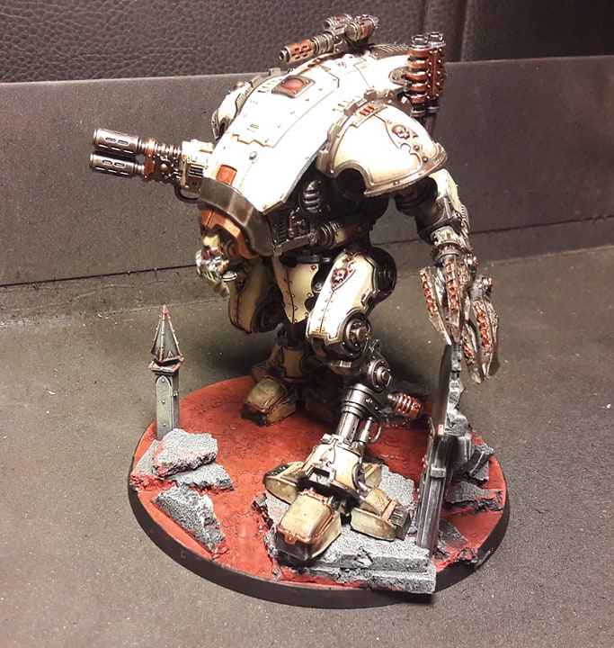 [FINI] (Wedge / Freelancer mechanicus)  duo Armiger warglaive   354 pts 51168210