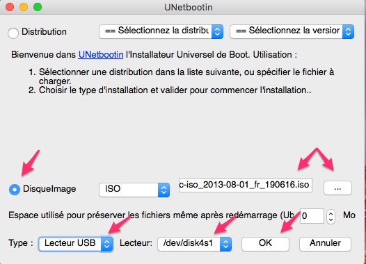 Tuto comment utiliser une clef Linux avec Clover Unetbb10
