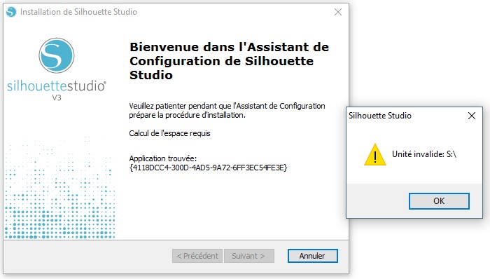 Erreur installation sst V3.8.118 2016-110