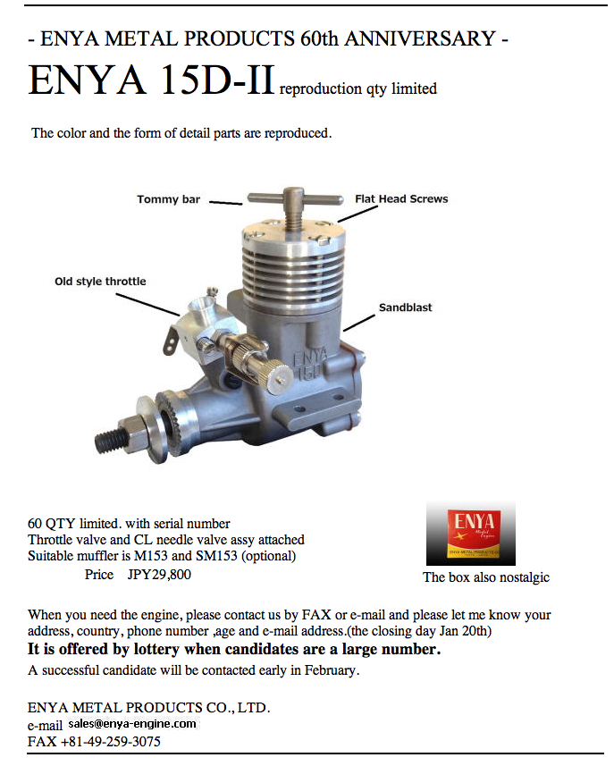       Enya .15 diesel MK II Pictur10