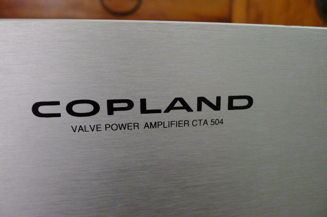 Copland CTA 504 Valve Stereo Power Amplifier (Used) SOLD P1130239