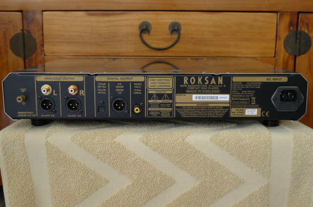 Roksan Caspian M Series-2 CD Player (Used) SOLD P1130423