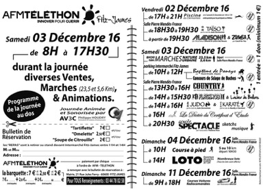 2016 - Amicale Telethon MRCC 60 DU 11 Décembre 2016 Affich16