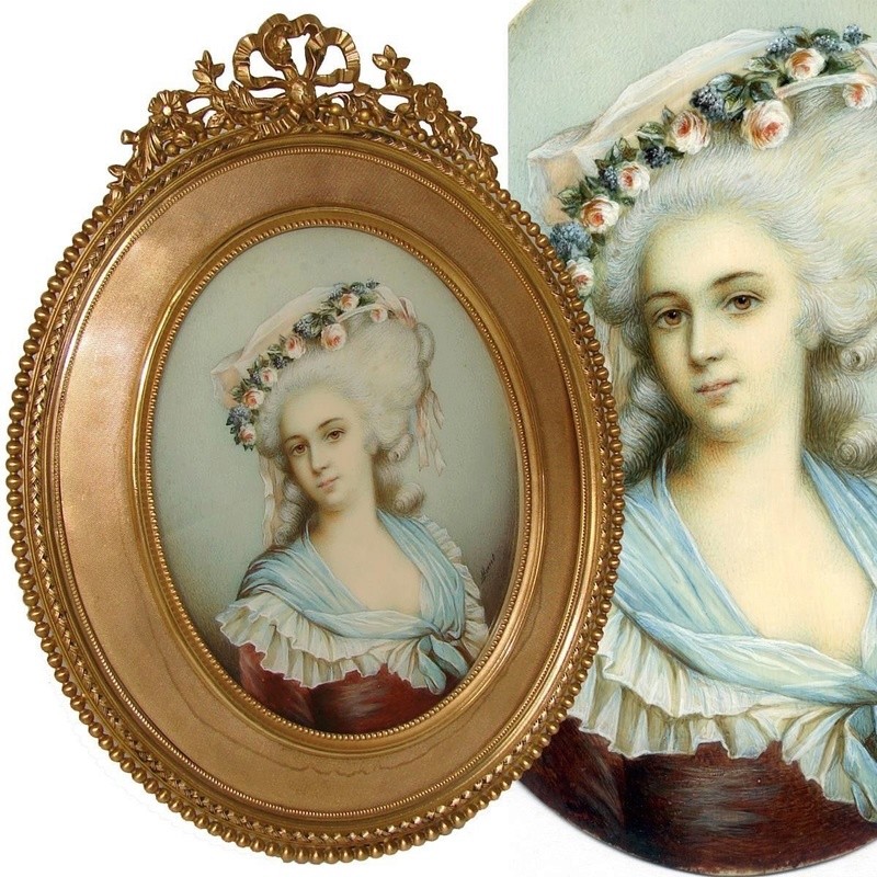 Collection : miniatures de Marie Antoinette et de ses proches - Page 11 S-l16011