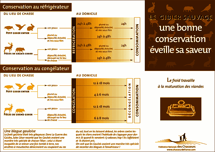 Gibier en chambre froide Viande10