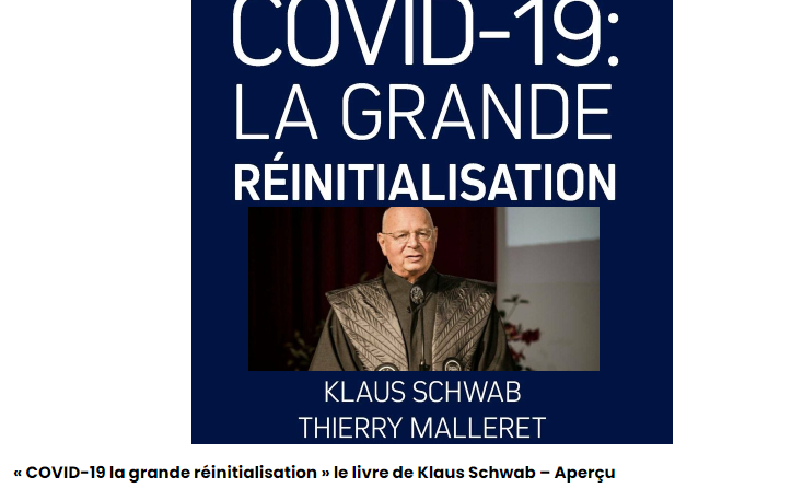 Le LIVRE COVID-19 la grande réinitialisation de Klaus Schwab.  Captur13