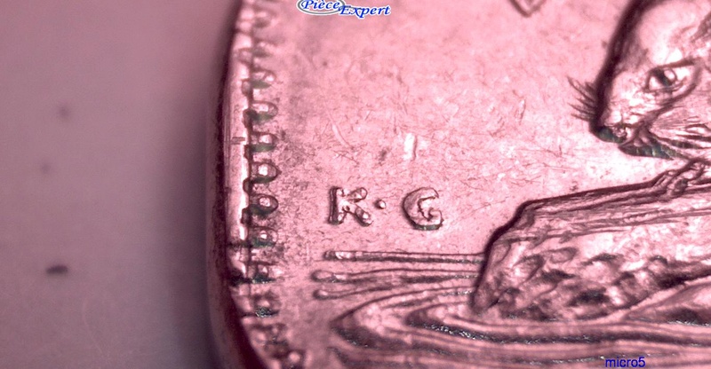 1961 - Coin Détérioré sur le K (Deteriorated Doubling on K) Cpe_i299