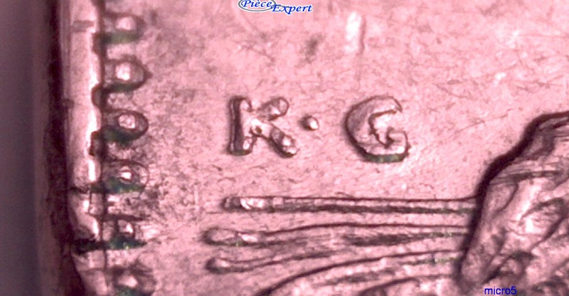 1961 - Coin Détérioré sur le K (Deteriorated Doubling on K) Cpe_i300