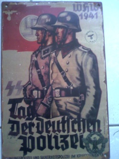 Plaque tag Der deutsche ne polizei 1941 Img_5521