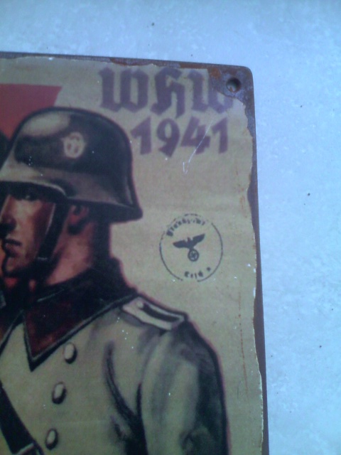Plaque tag Der deutsche ne polizei 1941 Img_5522