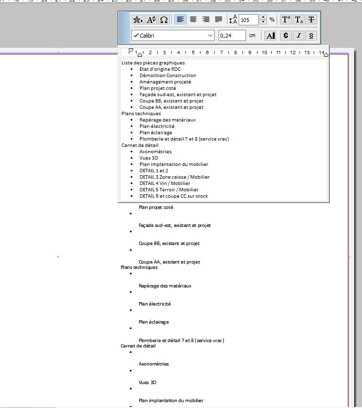 Liste à puces ds archicad Liste_10