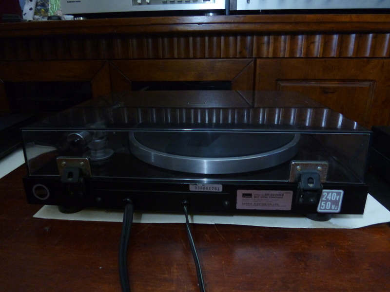 Sansui SR-222 MKII Stereo Turntable- SOLD P1040124