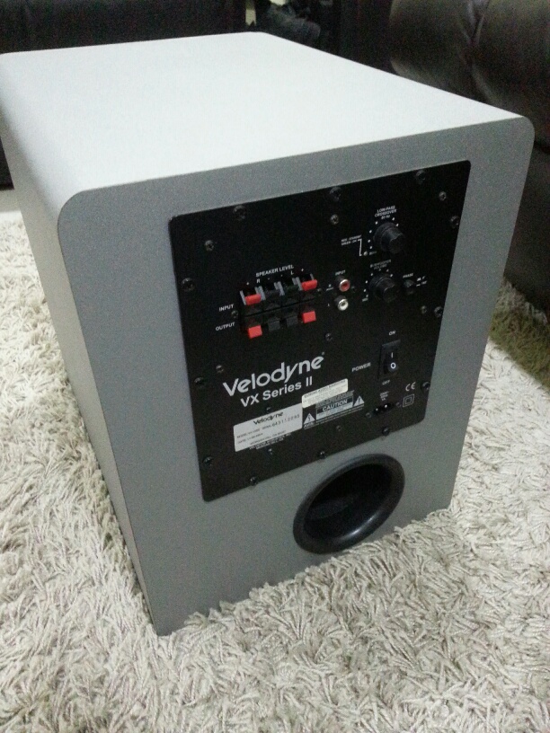 Velodyne vx series subwoofer discount