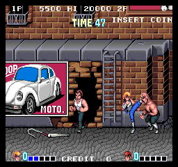 The official Double Dragon IV!  By ARC SYSTEM WORKS!  On PlayStation4/Steam! Ddrago10