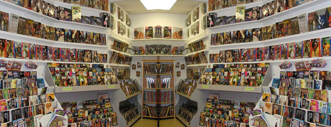 Comics Shop Scroll10