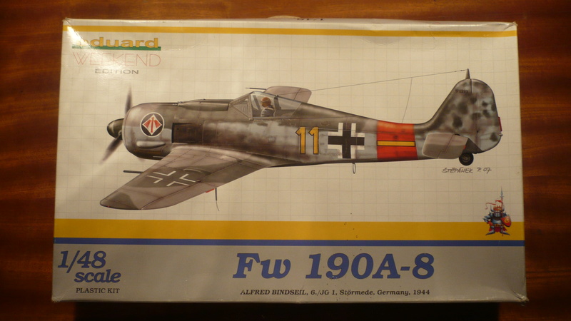 FW-190 A8 Fw Alfred Bindseil /JG-1 eduard 48e P1110521