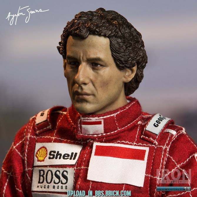 Ayrton Senna (McLaren) Live Legend 1/6 - 1993 GP Brésil (Iron Studios) 15060411