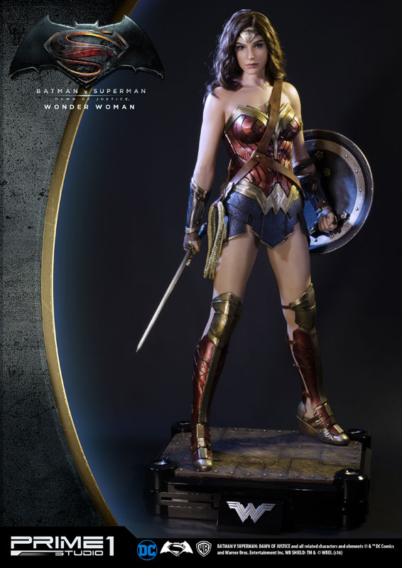 Wonder Woman Ech : 1/2 - Batman Vs Superman : Dawn Of Justice (Prime 1 Studio) X10111