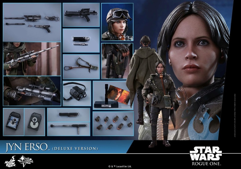 Star Wars Rogue One : 1/6 Jyn Erso collectible & deluxe set (Hot Toys) X1037