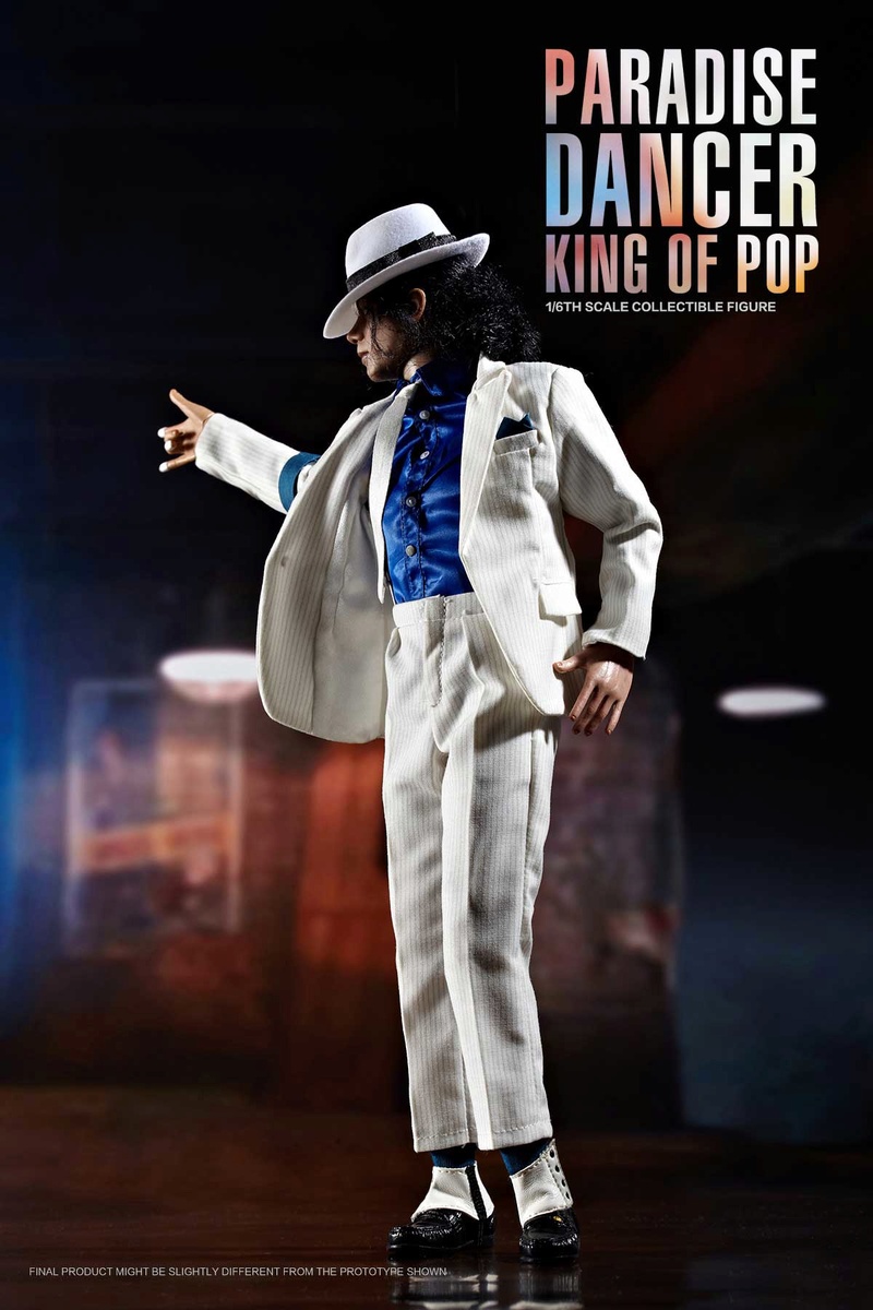 Michael Jackson 1/6 King of Pop Figure Paradise Dancer&Dangerous Collectible (Toys Power) X1139