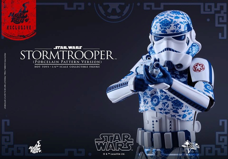 Star Wars Exclusive : 1/6 Stormtrooper (Porcelain Pattern Version) (Hot Toys) X123