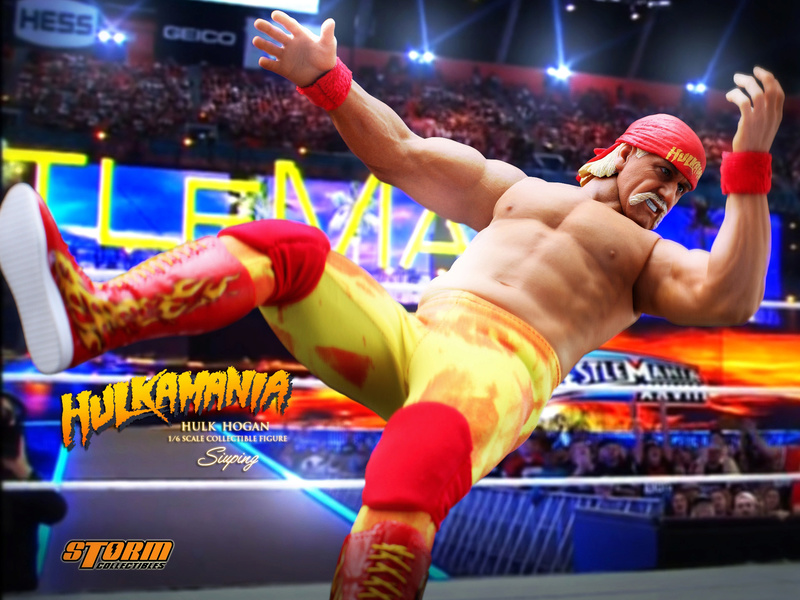 Hulk Hogan 1/6 (Catch (Storm Collectible) X1237