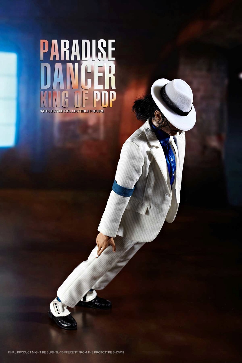 Michael Jackson 1/6 King of Pop Figure Paradise Dancer&Dangerous Collectible (Toys Power) X1433