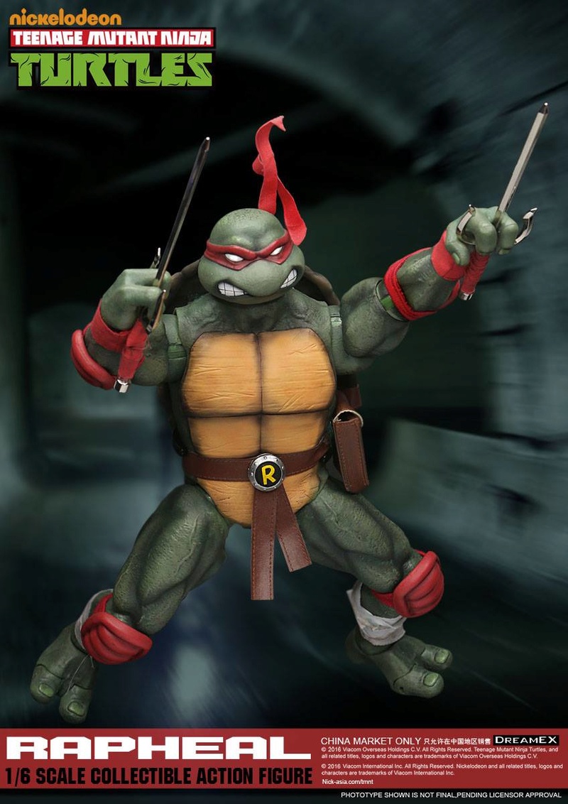 Teenage Mutant Ninja Turtles 1/6 - Tortues Ninja (DreamEX) X3615