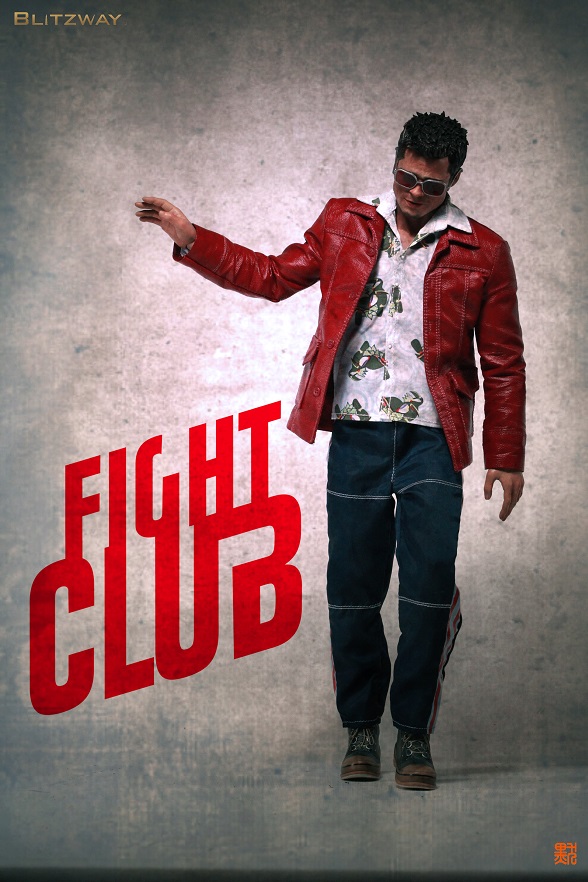 Fight Club - Brad Pitt/Tyler Durden 1/6 (Blitzway) X3617