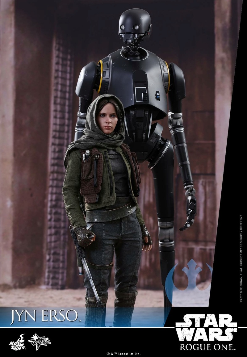 Star Wars Rogue One : 1/6 Jyn Erso collectible & deluxe set (Hot Toys) X439