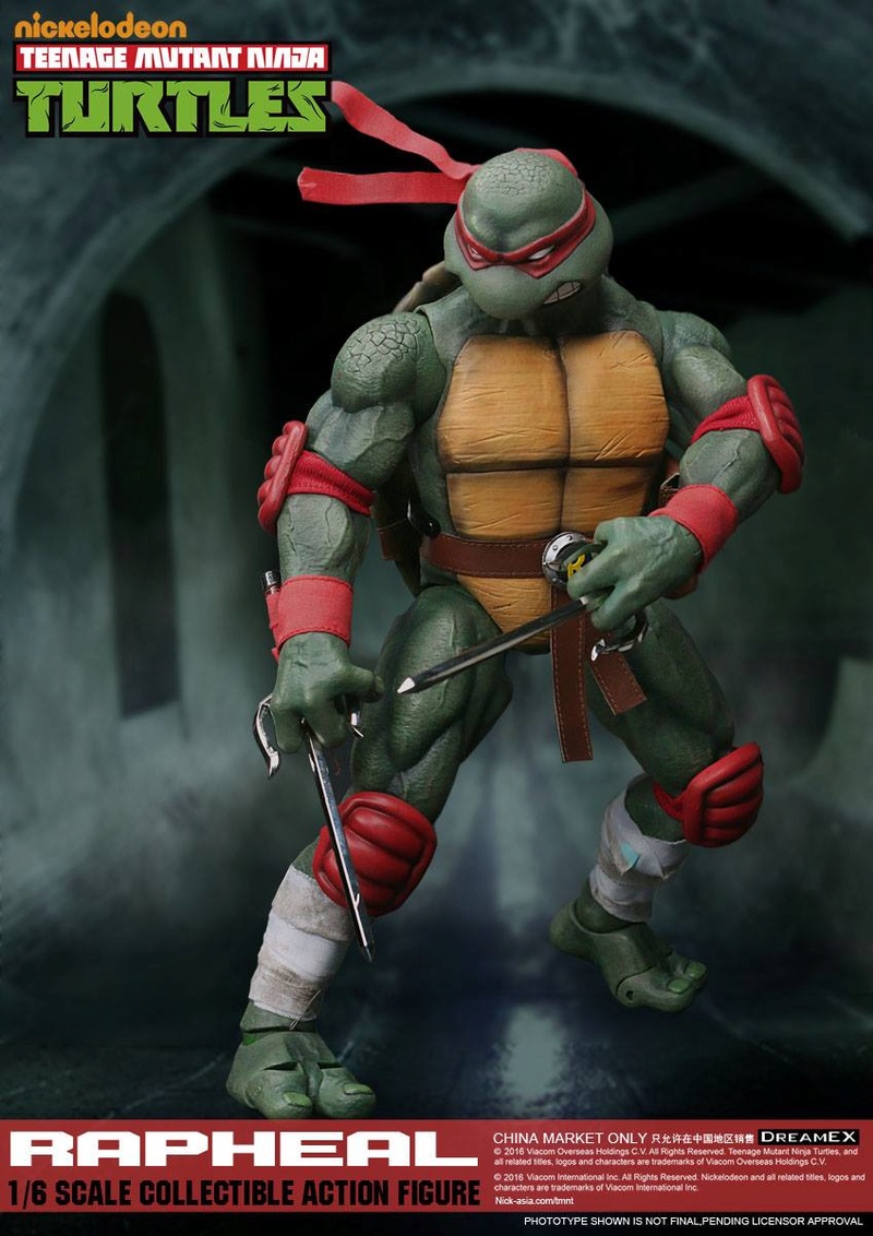 Teenage Mutant Ninja Turtles 1/6 - Tortues Ninja (DreamEX) X4417