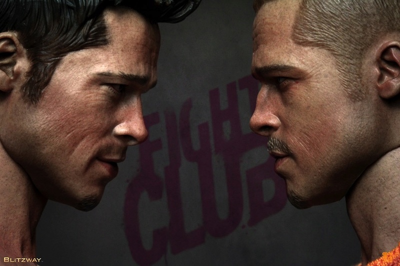 Fight Club - Brad Pitt/Tyler Durden 1/6 (Blitzway) X4516