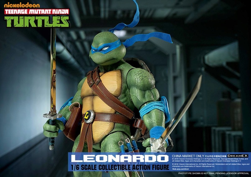 Teenage Mutant Ninja Turtles 1/6 - Tortues Ninja (DreamEX) X5216