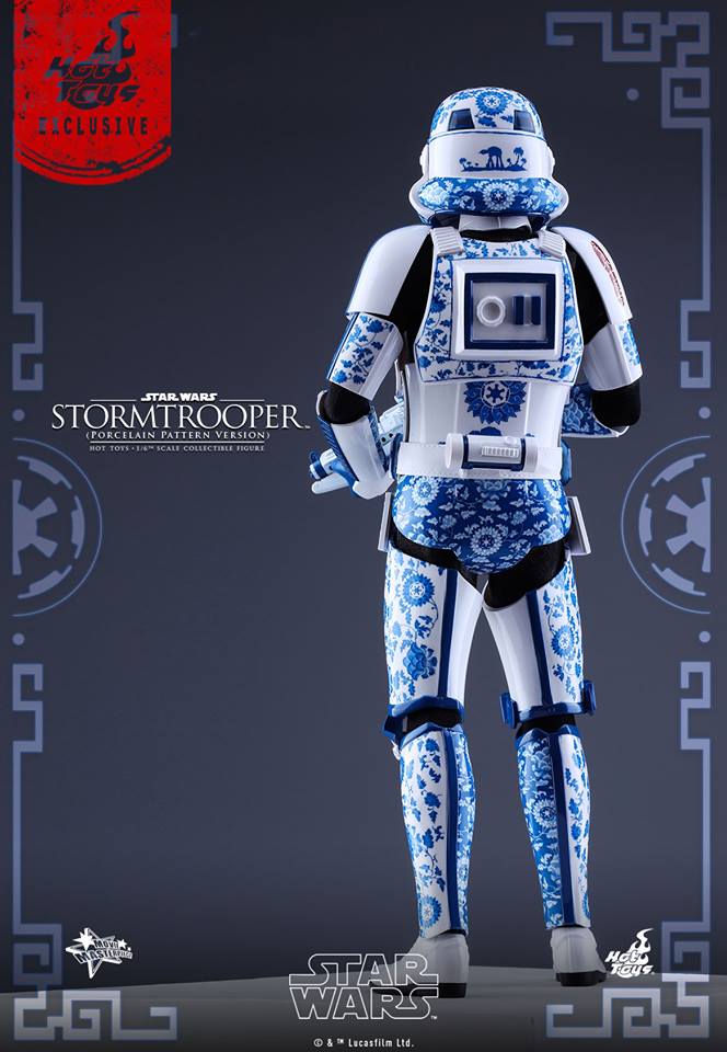 Star Wars Exclusive : 1/6 Stormtrooper (Porcelain Pattern Version) (Hot Toys) X522
