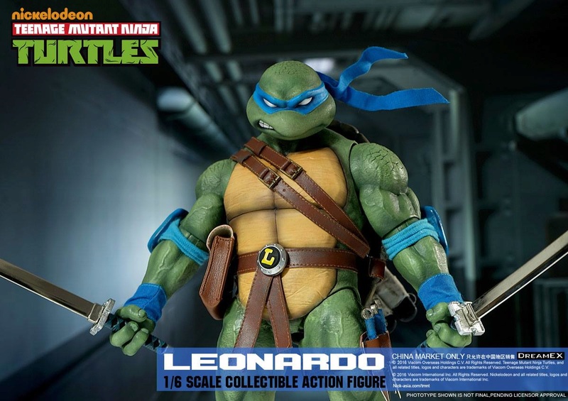 Teenage Mutant Ninja Turtles 1/6 - Tortues Ninja (DreamEX) X6113