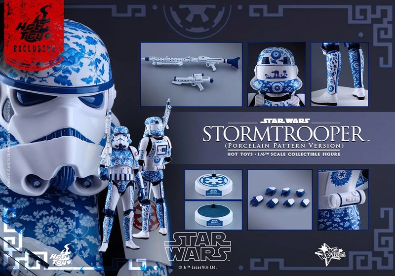 Star Wars Exclusive : 1/6 Stormtrooper (Porcelain Pattern Version) (Hot Toys) X622