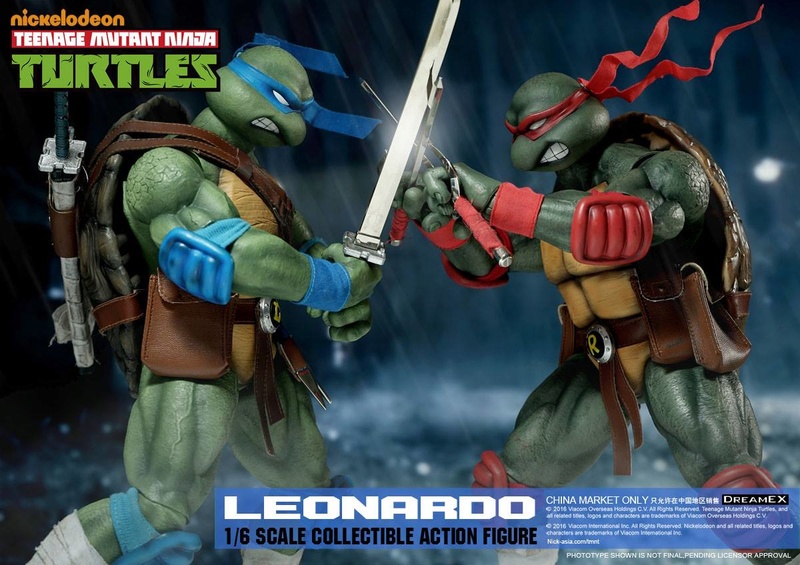 Teenage Mutant Ninja Turtles 1/6 - Tortues Ninja (DreamEX) X6413