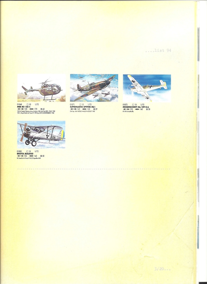[AIRFIX 1994] Catalogue 1994 Airfix13