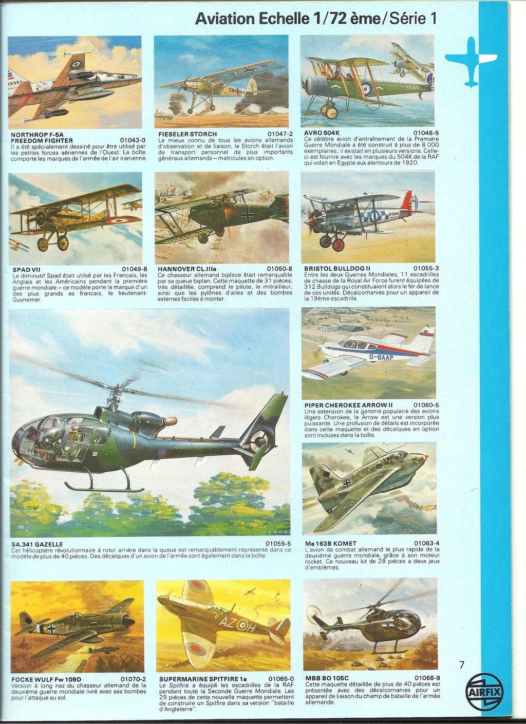 [AIRFIX 1979] Catalogue 1979 16ème édition Airfix73