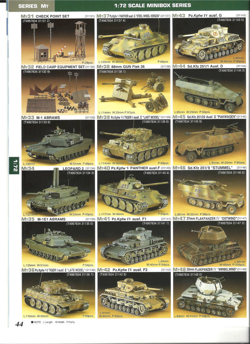 [HASEGAWA 2003] Catalogue 2003 Haseg160